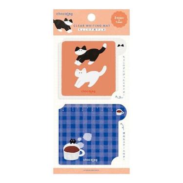 ちょこログ用下じき ネコ