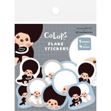 和紙フレークシール モンチッチ カラーズ B