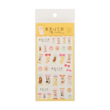 東京ばな奈 透明シールシート ミックス