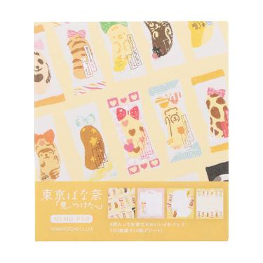 東京ばな奈 メモパッド ミックス