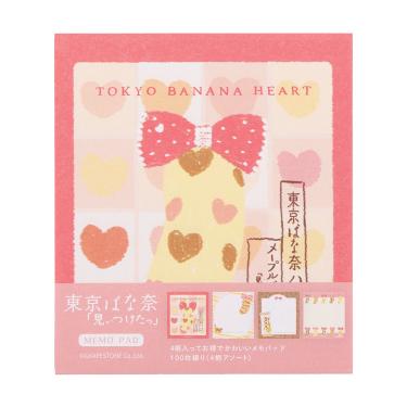 東京ばな奈 メモパッド ピンク