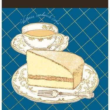 いのうえ彩 箔押しメモパッド ヴィクトリアケーキ