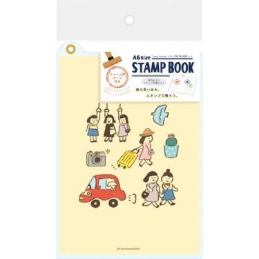 スタンプ帳 A6 おでかけ