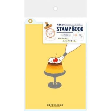 スタンプ帳 A6 お菓子どうぶつ工房2