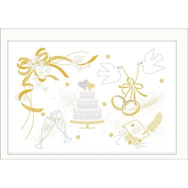 ミニカード ウェディング プレジール