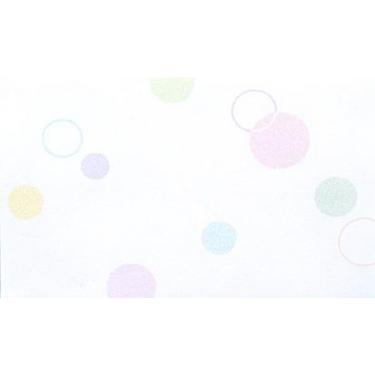 ミニメッセージカード 水玉文 淡色