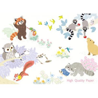 ふみ揃え便箋 ほのぼのなかま