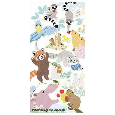 プチメッセージパッド ほのぼのなかま