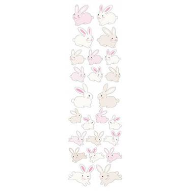 シール 起毛 うさぎ