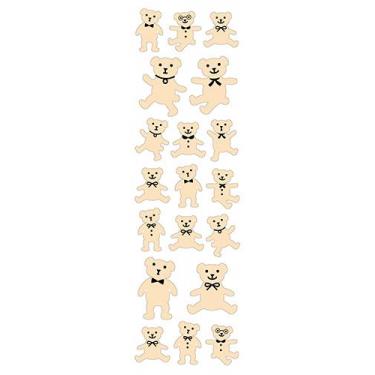 シール 起毛 ベア