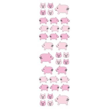 シール 起毛 ブタ