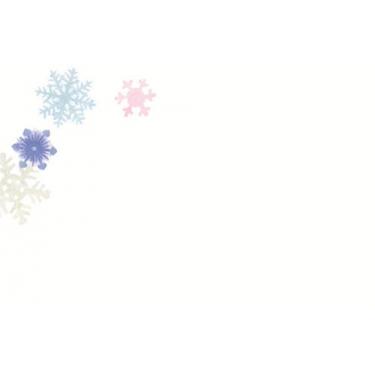 冬柄 封筒 スノーフラワー