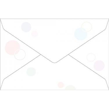 封筒 紙司撰 水玉文 ヨコ