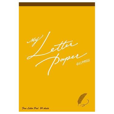 ミニレターパッド マイレターペーパー イエロー