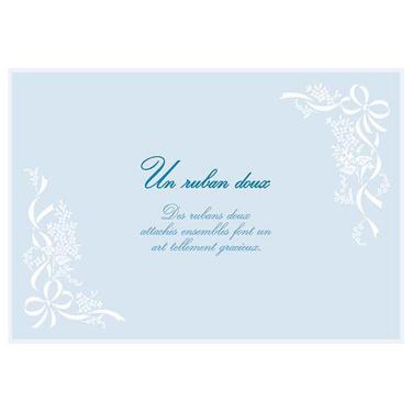 ミニレターパッド アンリュバンドゥー ブルー