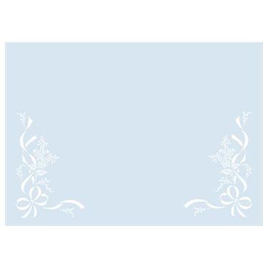 ミニレターパッド封筒 アンリュバンドゥー ブルー