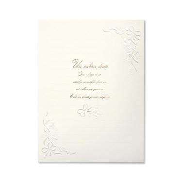 便箋 アンリュバンドゥー 白 ヨコ罫