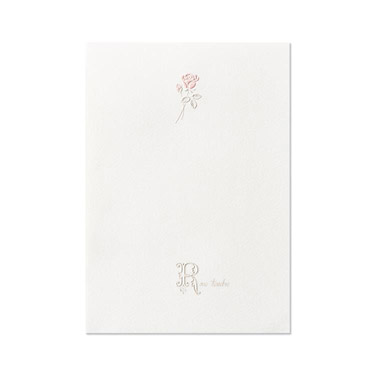 便箋 ローズタンドル