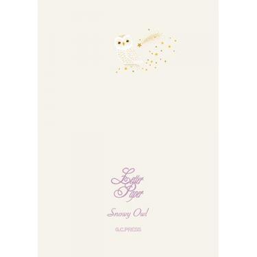 便箋 シロフクロウ