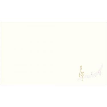 封筒 マイレターペーパー ミュージック