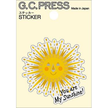 ステッカー ラッキーモチーフ 太陽