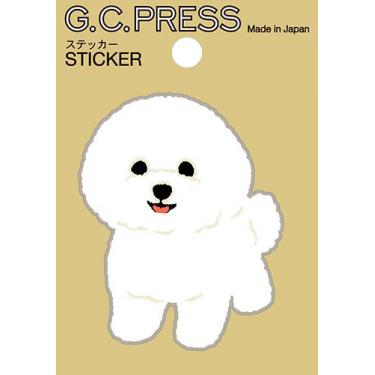 ステッカー ビションフリーゼ