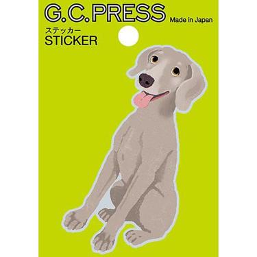 ステッカー ワイマラナー