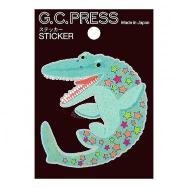 ステッカー 恐竜 モササウルス