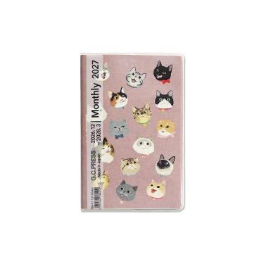 2026年12月始まり手帳 月間 ポケット NEKO