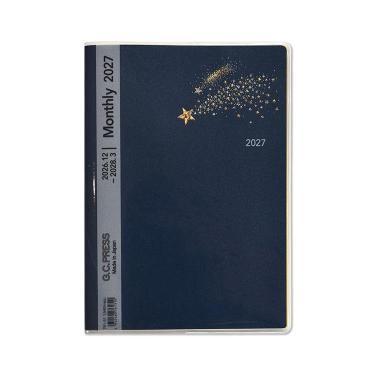 2026年12月始まり手帳 月間 B6 流れ星