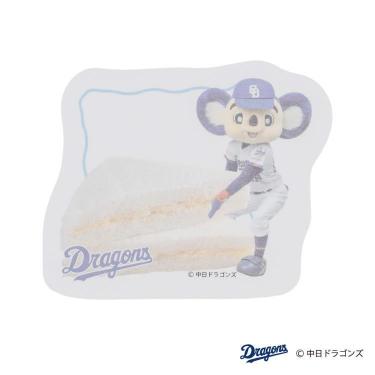 ダイカット付箋 ドアラと食パン たまごサンド