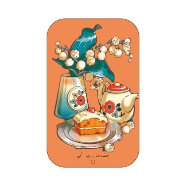 缶入りフレークシール 日菜乃 オレンジ