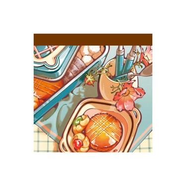 メモ帳 スクエア 日菜乃 ブルー