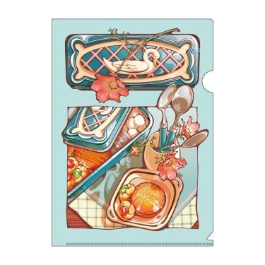 クリアファイル 日菜乃 ブルー