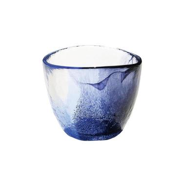 空のいろどり グラス 170ml 紺碧 藍花