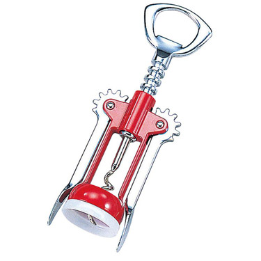 カラーウィングスクリュー ワインオープナー レッド ギディーニ