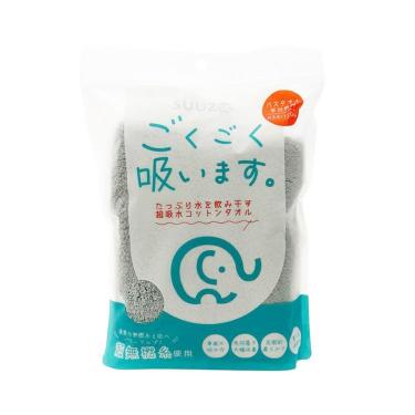 バスタオル半分時代 34×120cm グレー