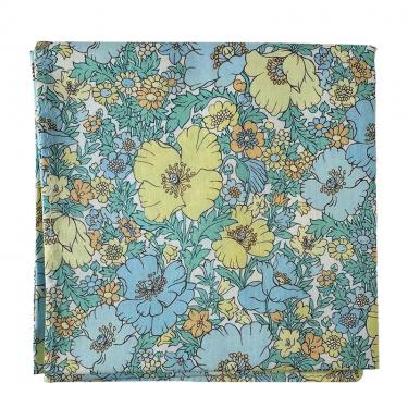 ハンカチ メドゥ・ソング グリーン フローレットロンドン