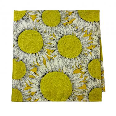 ハンカチ ハロー・サンシャイン イエロー フローレットロンドン