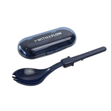 抗菌コンパクト先割れスプーン フロージー