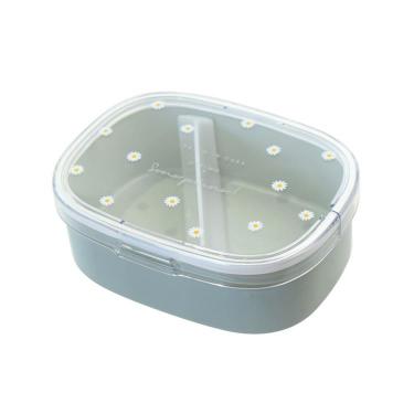 1段抗菌ワンタッチランチ M 600ml グリーン ピアンタ ランチボックス お弁当箱