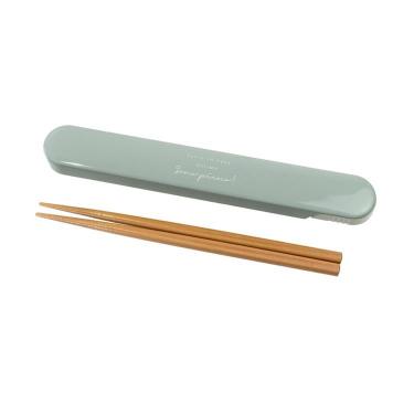 抗菌箸&ケース グリーン ピアンタ