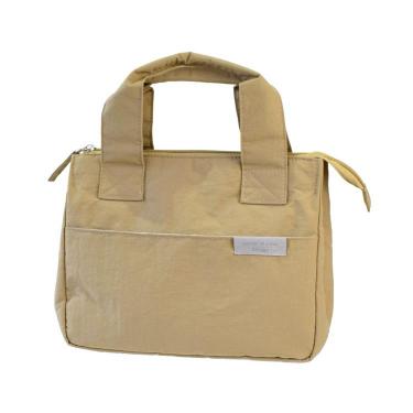 抗菌 スクエア保冷バッグ ベージュ ピアンタ