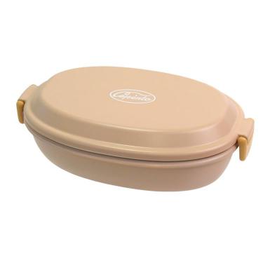 ガイドランチボックス1段 木目 800ml 小判弁当 大 KOME（コメ