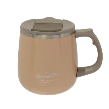 ステンレスサーモマグカップ 400ml ピンク