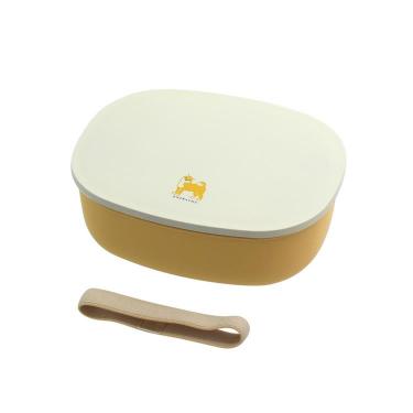 きちじつ 木目一段弁当 610ml I柴犬 お弁当箱