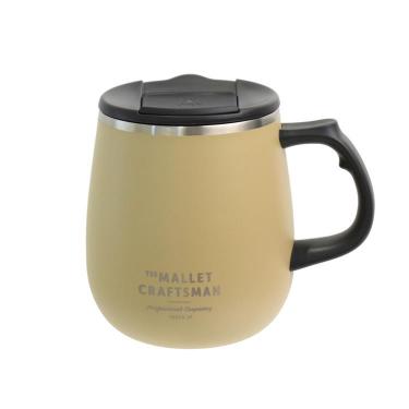 Moe Moe デイリーセラムM 570g ステンレスサーモマグカップL 530ml ベージュ(ベージュ): ホーム