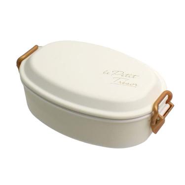 タイトロックランチ1段 600ml ホワイト お弁当箱