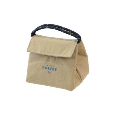 保冷おにぎりポーチ ベージュ