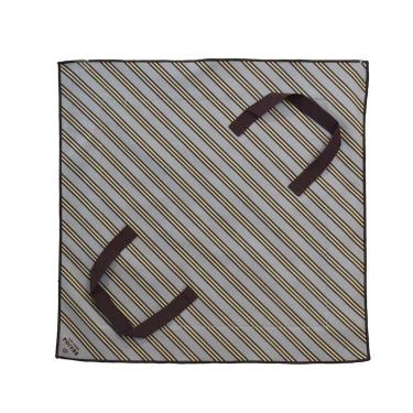 ハンドル付くっつく保冷クロス 40×40cm グリーン